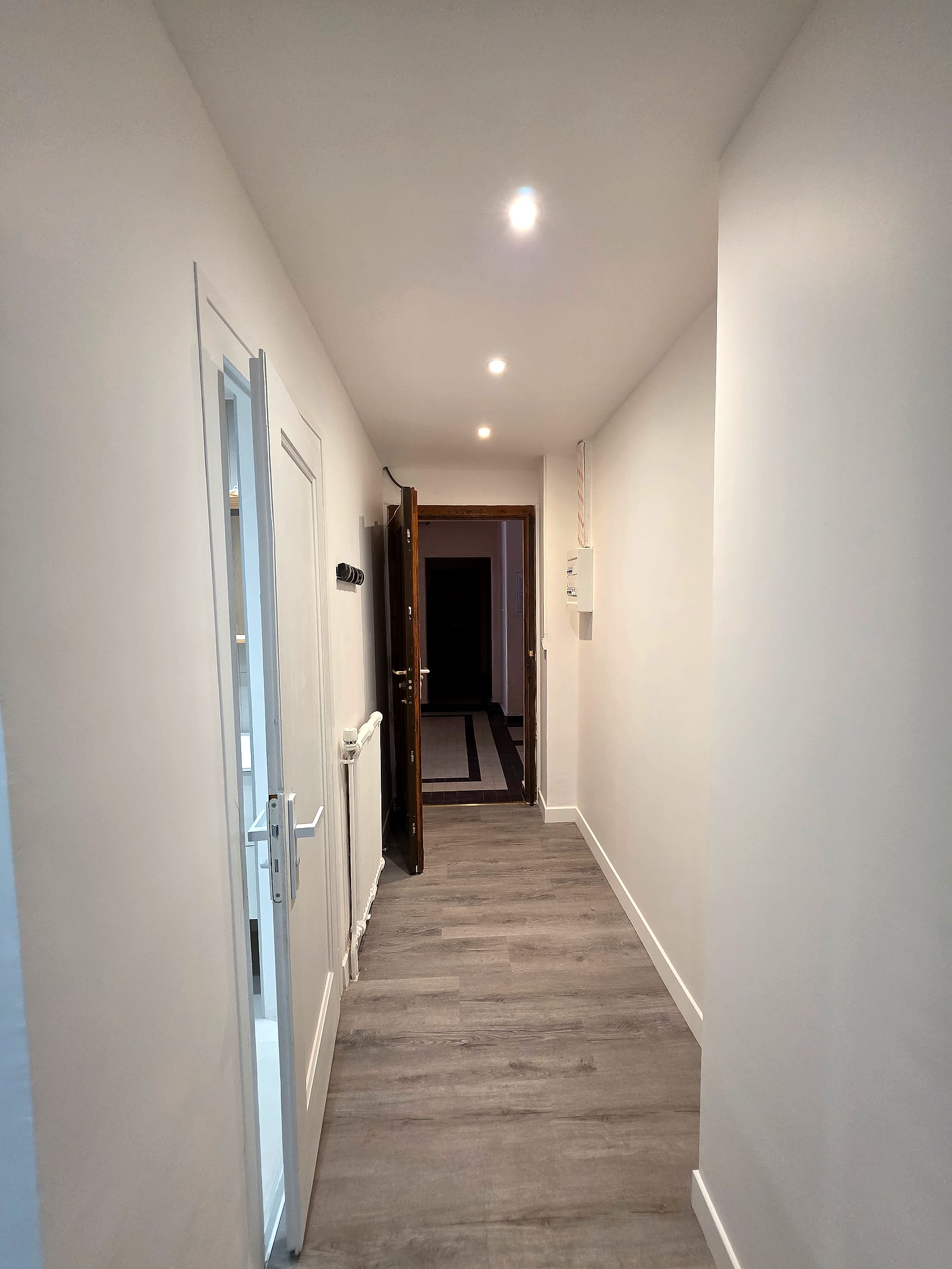 Couloir après rénovation