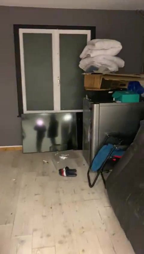 Pièce servant de stockage avant travaux